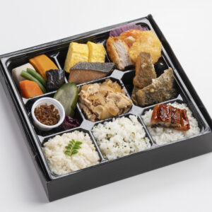 14.鰻ご飯と鰈の唐揚げ九重幕の内弁当