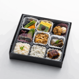 79.鰻ごはんと鯛のあら煮の九重幕の内弁当