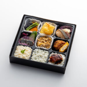78.鰻ごはんと鮭の幽庵焼き九重幕の内弁当
