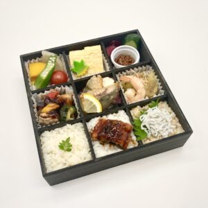 105.「夏限定」3種のご飯と夏野菜の九重幕の内弁当【販売期間: 6月〜8月】