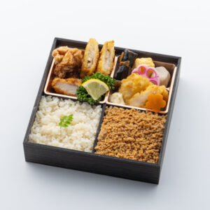 67.鶏そぼろご飯と鯛ご飯の御膳